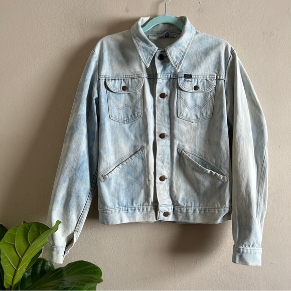 70's Wrangler "No Fault" Denim Jacket - Picture 3 of 13